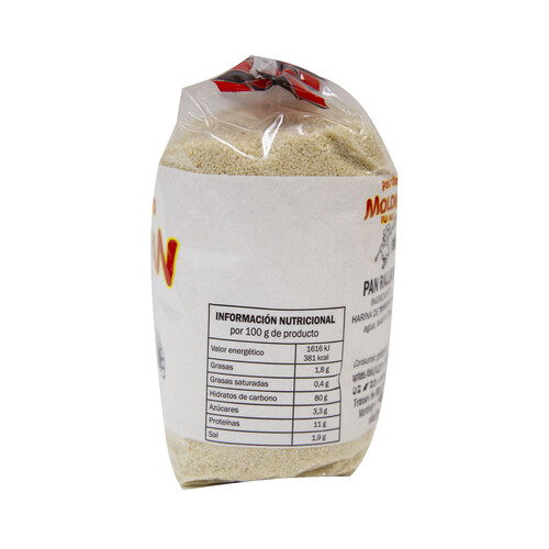 MOLDIPAN Pan rallado MOLDIPAN bolsa de 500 g.
