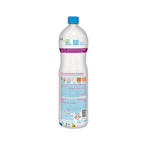 SANICENTRO Fregasuelos desinfectante sin lejía SANICENTRO 1.5 l