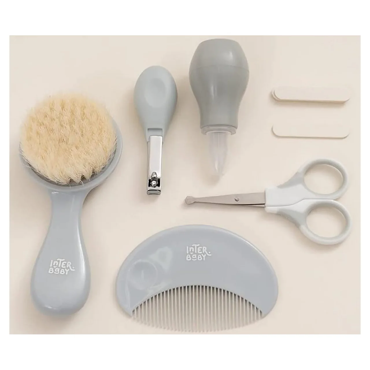 Set de higiene con neceser de koala gris