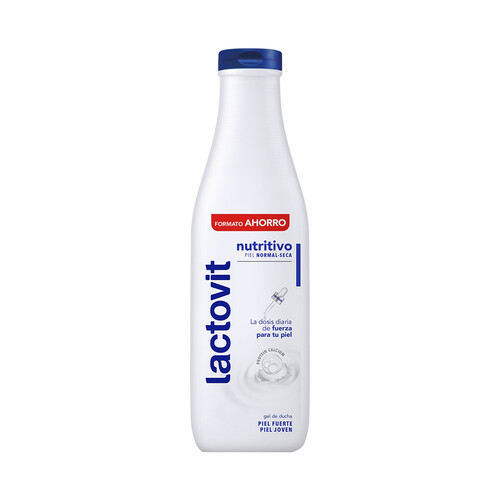 Gel de baño LACTOVIT 750 ml.