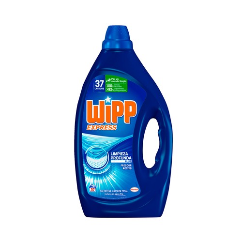 WIPP EXPRESS Detergente en gel Azul para ropa 35 ds.