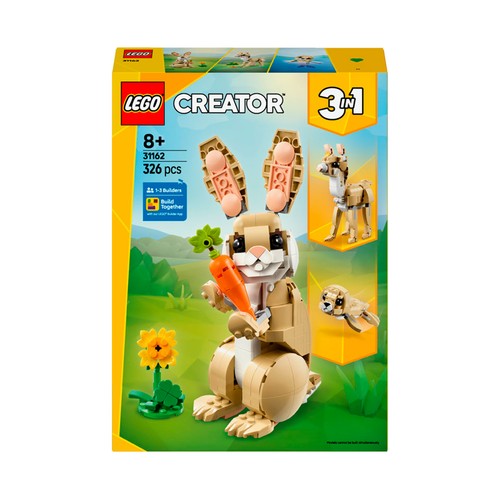 LEGO Creator 31162, Lindo conejito, 326 pcs +8 Años
