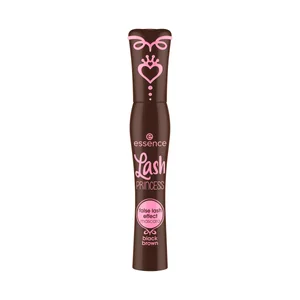 ESSENCE Lash princess tono marrón negro Máscara pestañas voluminizadora.