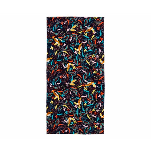 Toalla de playa velour, 70x140cm, 100% Algodón, 300g/m², ACTUEL. diferentes modelos, 1 unidad.