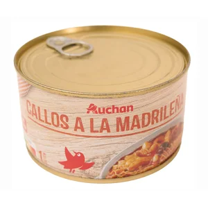 PRODUCTO ALCAMPO Callos a la Madrileña lata de 380 g.