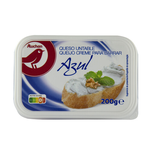 Queso de untar azul PRODUCTO ALCAMPO 200 g.