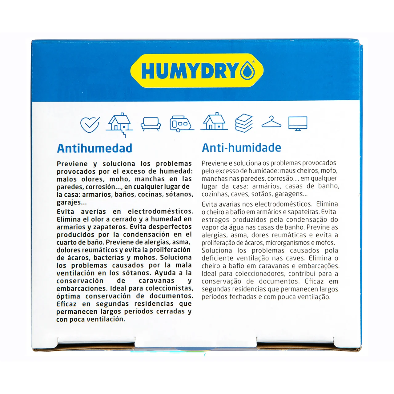 Recambios Antihumedad aroma neutro 3 x 450 g.