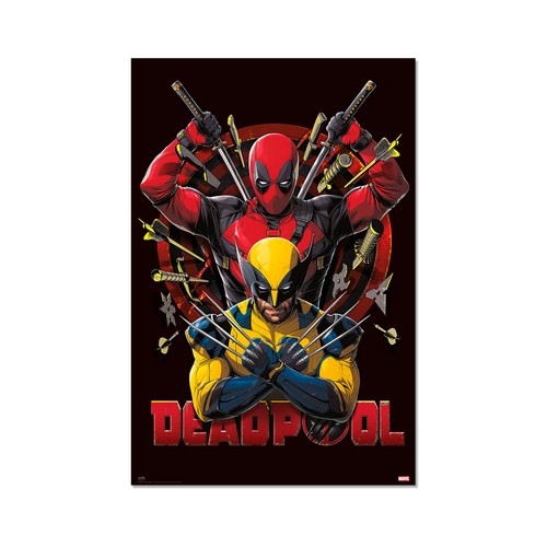 Poster de deadpool y lobezno 2, MARVEL.