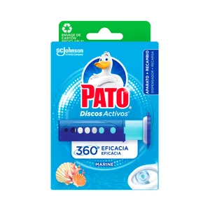 PATO Discos para WC activos aroma frescor marino PATO 6 uds.