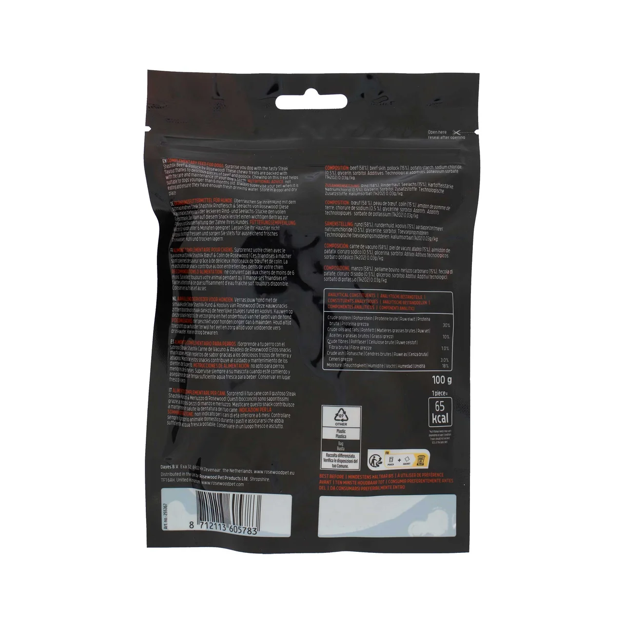 Shaslick Stiks de ternera 100 g.