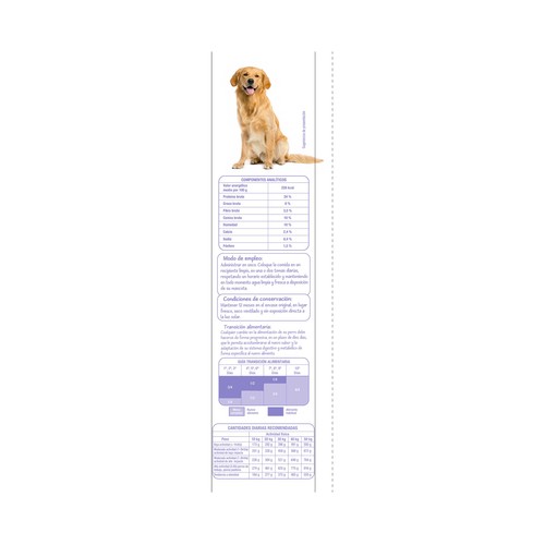 PRODUCTO ALCAMPO Alimento de perro mix de cereales y carne 18kg.