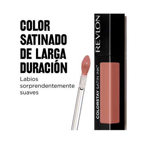 REVLON Colostay satin ink tono 001 Your go-to Pintalabios líquido de larga duración y acabado satinado.