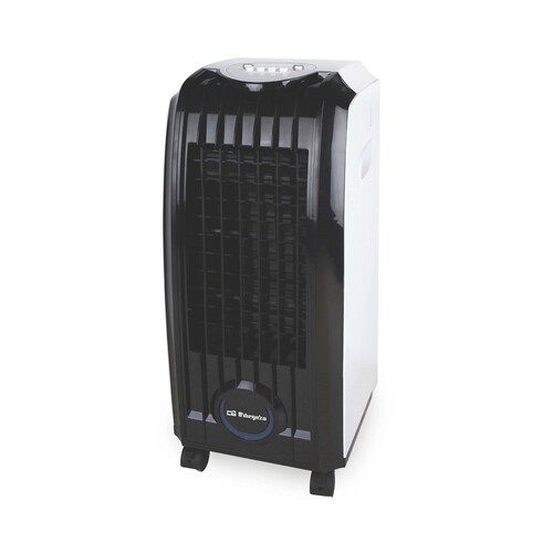 Climatizador portátil ORBEGOZO AIR 45, 60W, 3 velocidades, 3 funciones, oscilante, depósito de 4L.