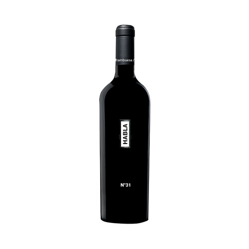 HABLA Nº 31 Vino tinto con D. O. Vinos de la Tierra de Extremadura botella de 75 cl.