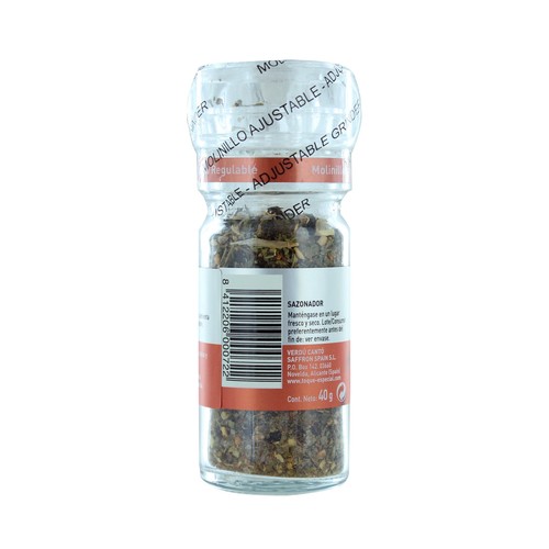TOQUE Sazonador Thai ideal para pescados, mariscos, verduras, sopas y ensaladas frasco de 38 g.
