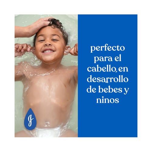 JOHNSON'S Kids Champú infantil para cabellos encrespados y con rizos 500 ml.