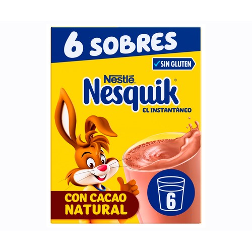 NESQUIK Cacao polvo en sobres 6 uds.