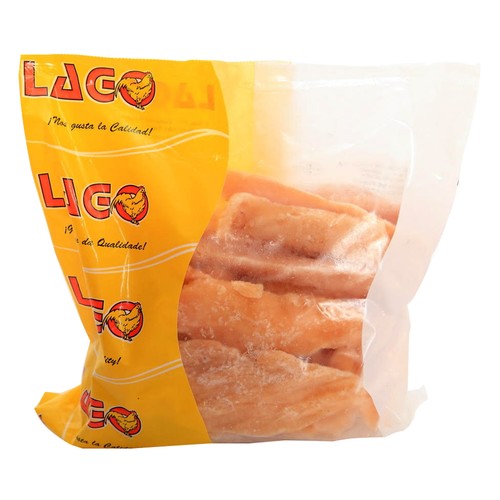 LAGO Pechugas de pollo blanco ultracongeladas LAGO 1 kg.