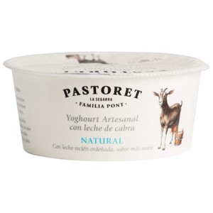 Imagen de PASTORET Yogur natural artesanal con leche de cabra 125 g.