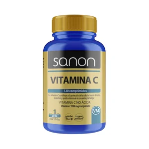 SANON Vitamina C (Complemento nutricional) 120 comprimidos.