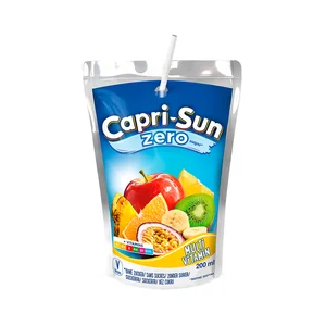 CAPRI SUN Bebida zumo zero azúcares multivitamin 200 ml.