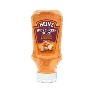 HEINZ Salsa spicy chicken especial popeyes 220ml