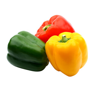 Imagen de Pimientos tricolor bandeja de 500 g.