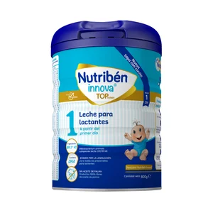 NUTRIBÉN Innova toprotein Leche de inicio (1) para recién nacido a partir del primer día 800 g.