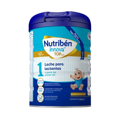 NUTRIBÉN Innova toprotein Leche de inicio (1) para recién nacido a partir del primer día 800 g.