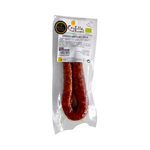 RAZA Y SABOR Castilla natural Chorizo sarta dulce ecológico 200 g.