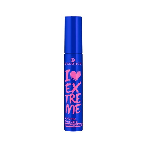 ESSENCE  I love extreme Tono black Máscara de pestañas resistente al agua (waterproof), efecto volumen extremo.