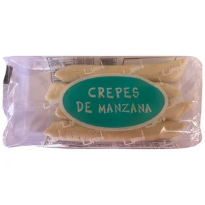 UP! Crepes dulces congelados rellenos de manzana UP! 200 g.