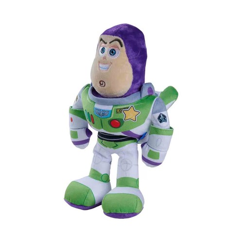 Peluche 25cm Buzz Lightyear, Toy Story 5 Pixar, suave y detallado. SIMBA.
