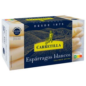 Imagen de CARRETILLA Espárragos blancos 17/24 piezas lata de 425 g.