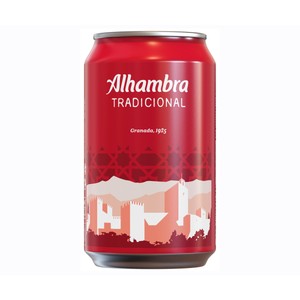 Imagen de ALHAMBRA Tradicional cerveza lata de 33 cl.