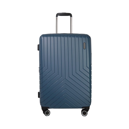 Maleta mediana tipo trolley  8 ruedas light  67cm azul. AIRPORT