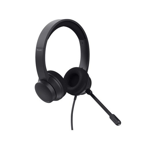 Auriculares con micrófono para ordenador, TRUST Ayda. Conexión Usb.