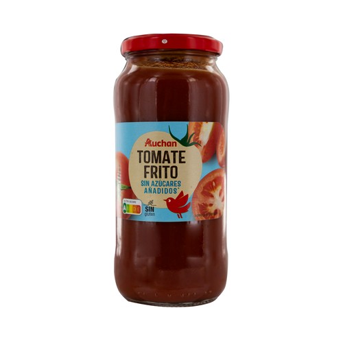 PRODUCTO ALCAMPO Tomate frito sin azúcares añadidos bote 550 g.