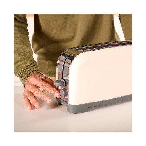 Tostador TAURUS Vintage Single Cream, 1 ranura.