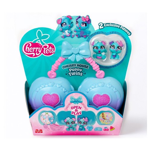 CHERRY PETS Cherry House 2 figuras perritos gemelos