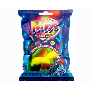 Imagen de BURMAR Caramelos de goma, mxto grande con azúcar 100 g.
