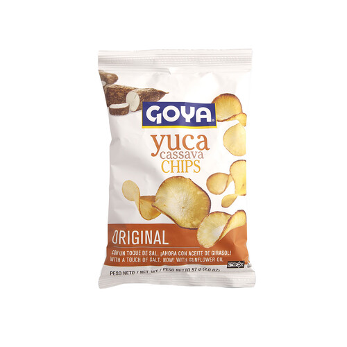 GOYA Chips de yuca GOYA 57 g.