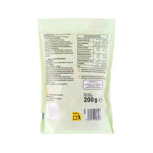 PRODUCTO ALCAMPO Orejones de albaricoque 250 g
