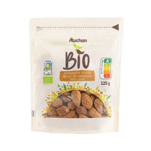 PRODUCTO ALCAMPO Bio Almendras crudas con piel ecológicas 125 g.