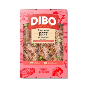 Comida húmeda para perro con vacuno 400g