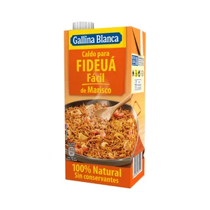 GALLINA BLANCA Caldo para fideuá brik de 1 l.