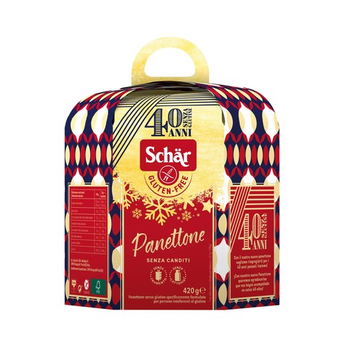 SCHÄR Panettone sin gluten 420 g.