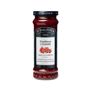 ST.DALFOUR Rapsodia de frambuesas con granada 284 g.