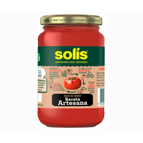SOLIS Tomate frito receta artesana 350 gr.