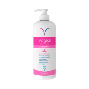 VAGISIL Gel para la higiene íntima diaria con Gynoprebiotic VAGISIL 500 ml.